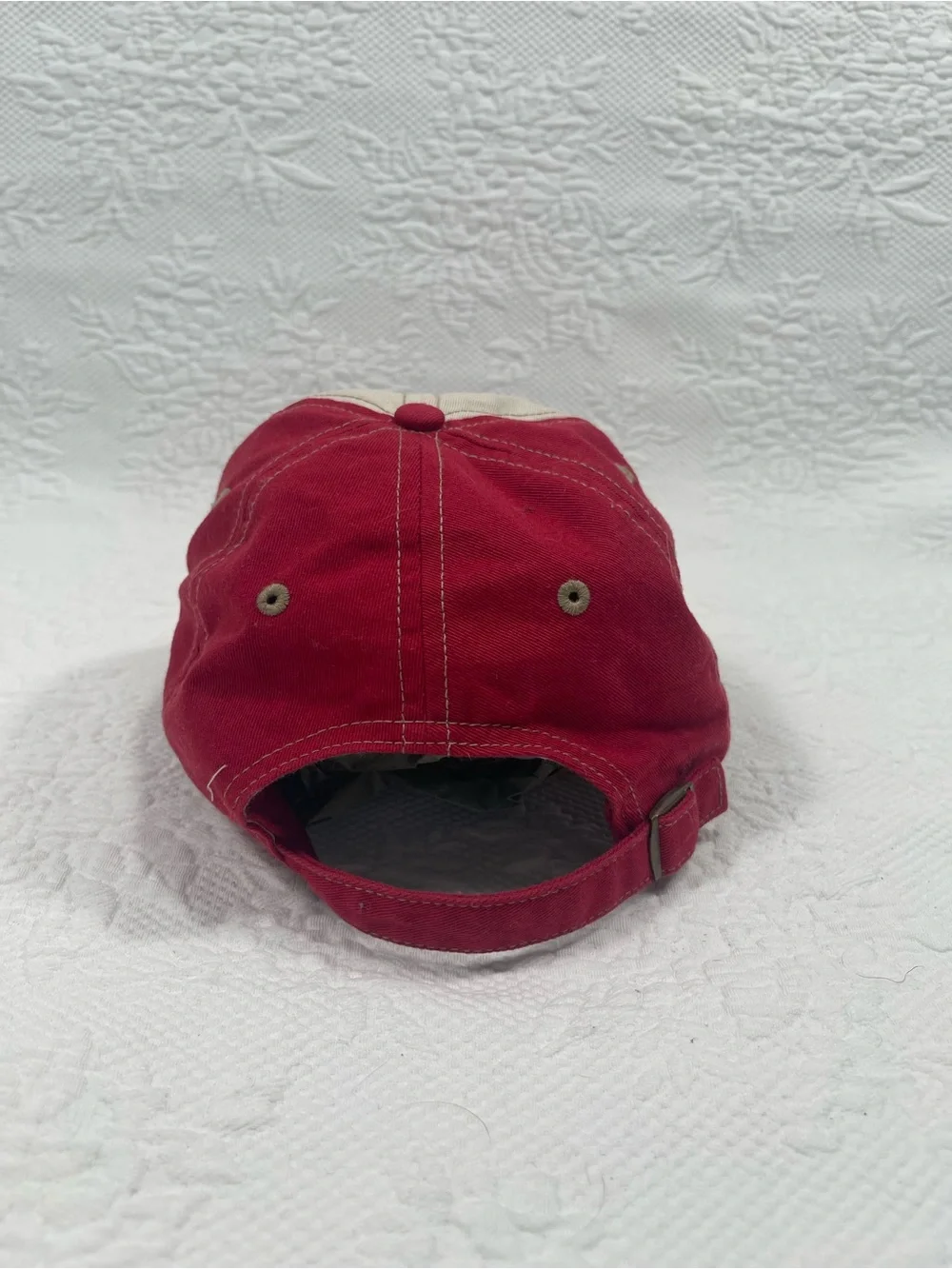Los Angeles Angels Two-Tone Kids Baseball Cap - Red & Cream